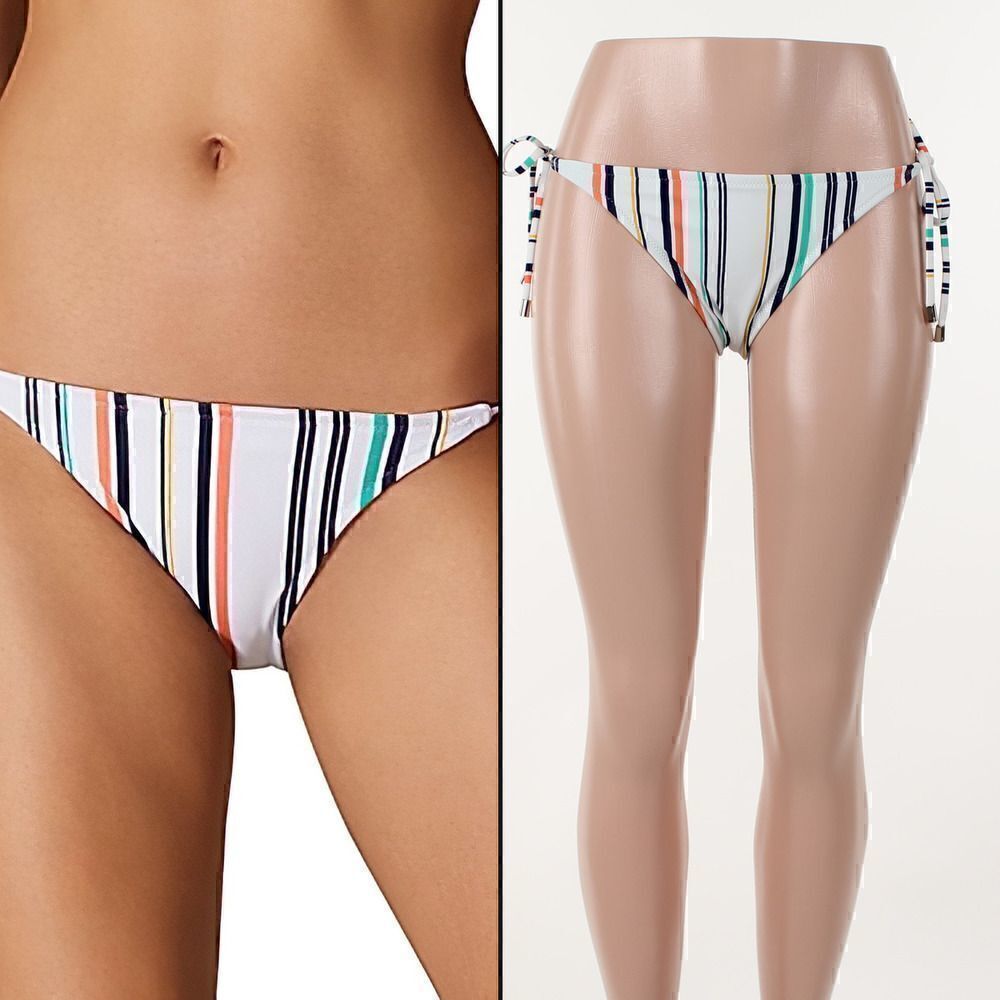 Karen Millen Striped Side Tie Bikini Bottom